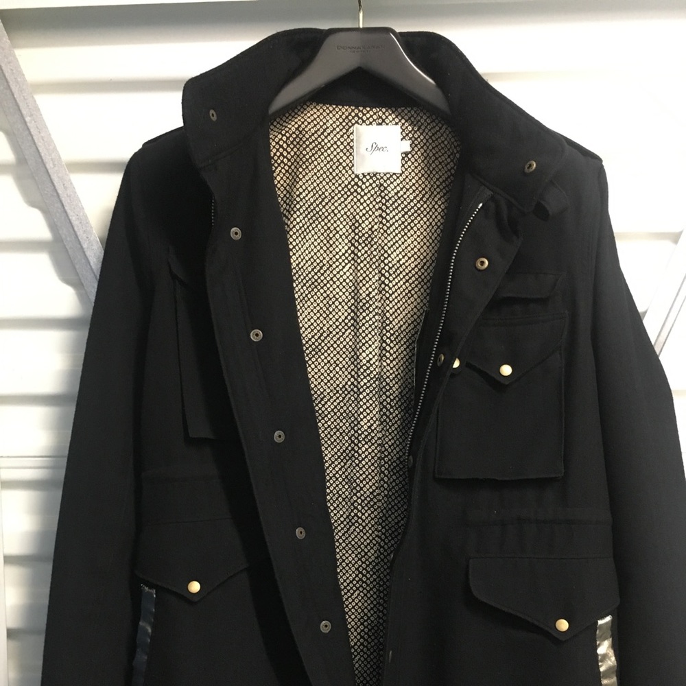 All Wool field jacket by Spec (Japanese designer LES, NYC) “John Varvatos” style